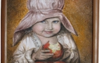 Девочка с яблоками. Алина Андрющенко