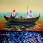 Иисус на рыбалке