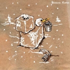 Снеговик для художников