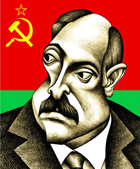 шарж - карикатура - портрет  "Александр Лукашенко"