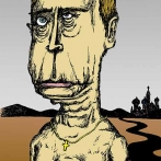 Владимир Путин с крестиком