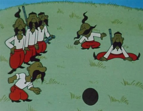 как козаки в футбол играли